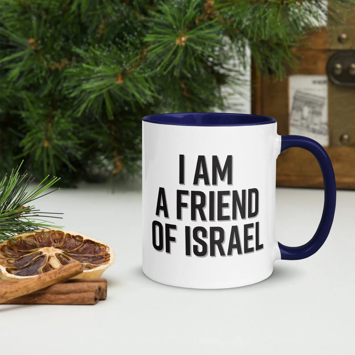 I Am A Friend of Israel Mug The Israel Store