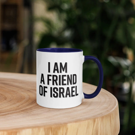 I Am A Friend of Israel Mug The Israel Store