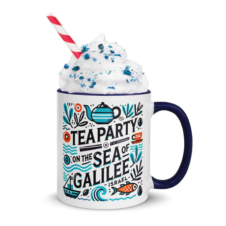 Tea Party on the Sea of Galilee Mug – A Taste of the Holy Land The Israel Store