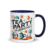 Tea Party in Jericho Mug – Sip Amid the Oasis of History The Israel Store