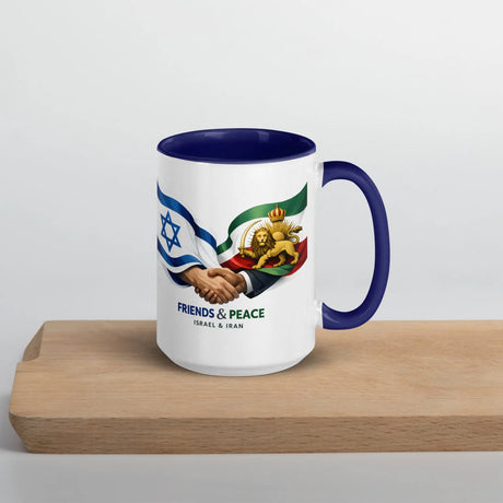 Israel Iran Peace Mug The Israel Store