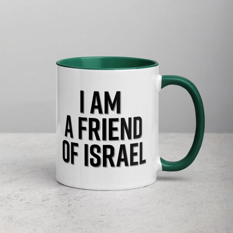 I Am A Friend of Israel Mug The Israel Store