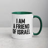 I Am A Friend of Israel Mug The Israel Store