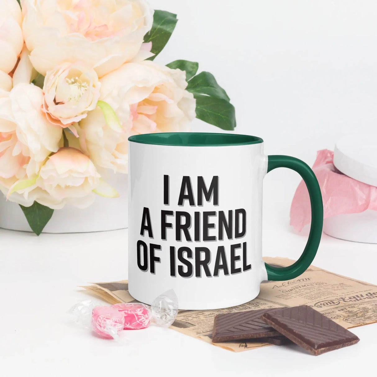 I Am A Friend of Israel Mug The Israel Store