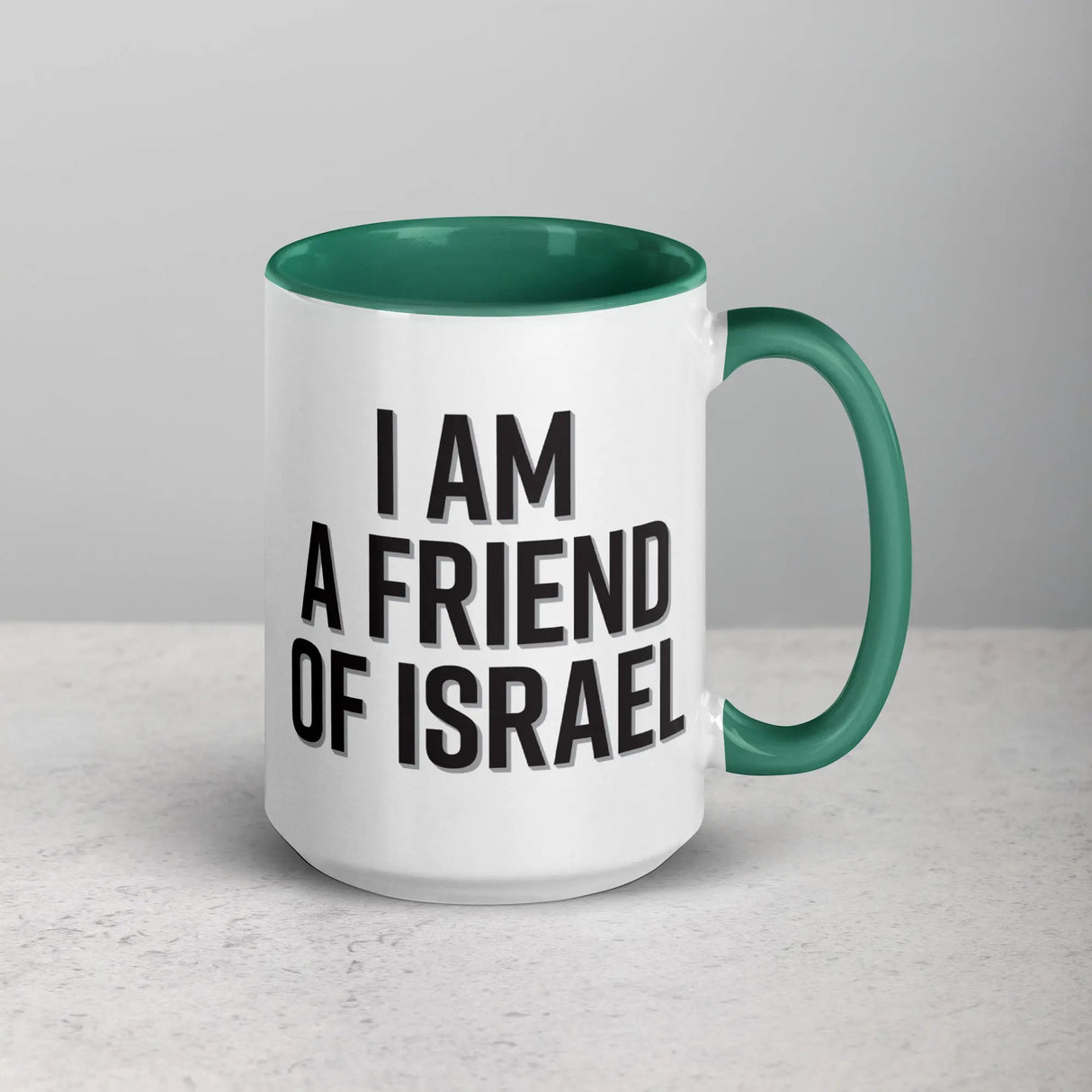 I Am A Friend of Israel Mug The Israel Store