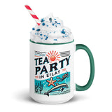 Tea Party in Eilat Mug – Dive Into the Vibrant Red Sea The Israel Store