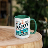 Tea Party in Eilat Mug – Dive Into the Vibrant Red Sea The Israel Store