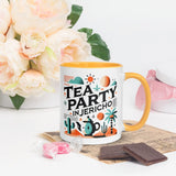 Tea Party in Jericho Mug – Sip Amid the Oasis of History The Israel Store