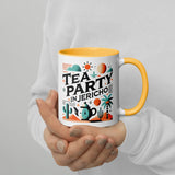 Tea Party in Jericho Mug – Sip Amid the Oasis of History The Israel Store