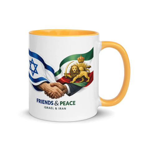 Israel Iran Peace Mug The Israel Store