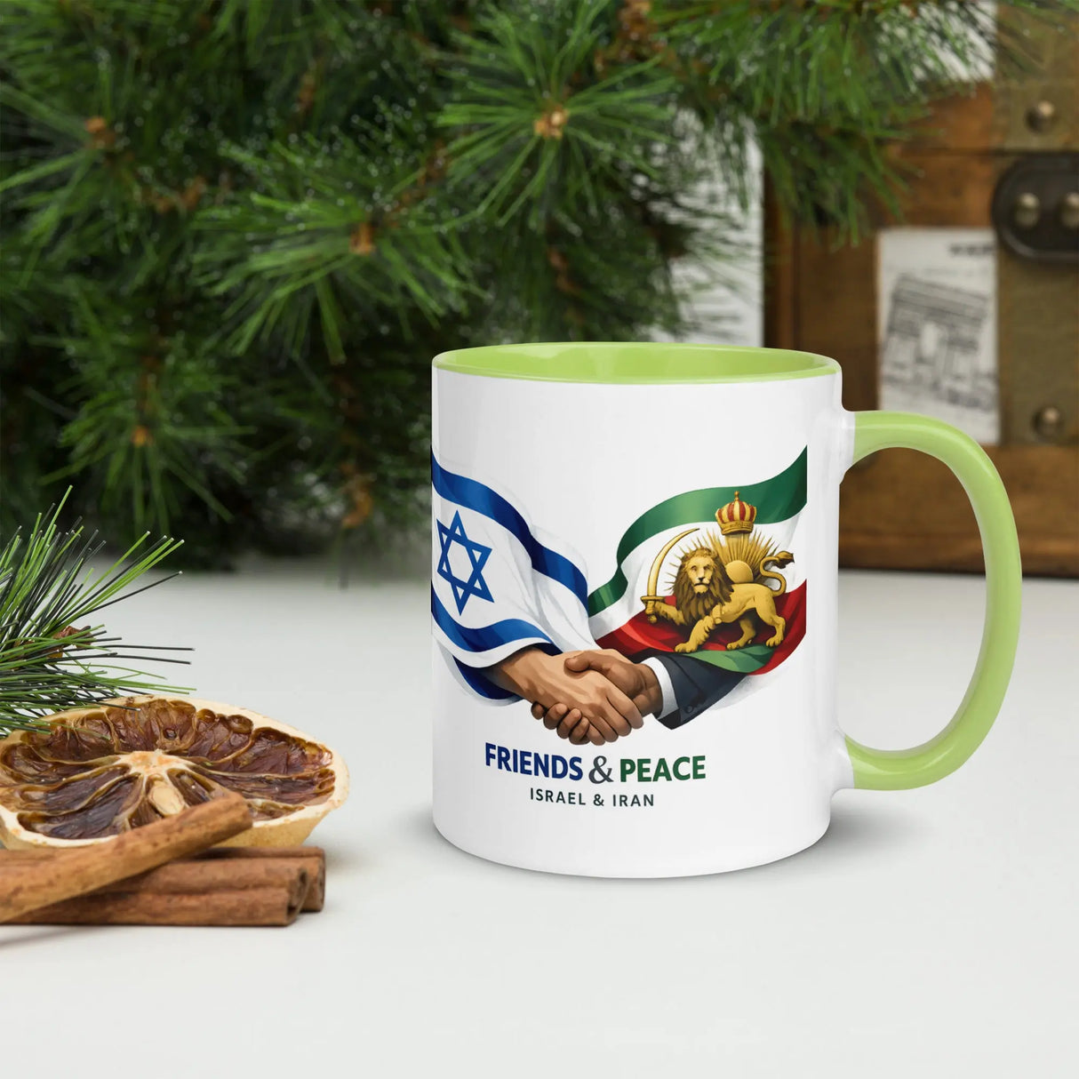 Israel Iran Peace Mug The Israel Store