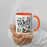 Tea Party in Jericho Mug – Sip Amid the Oasis of History The Israel Store
