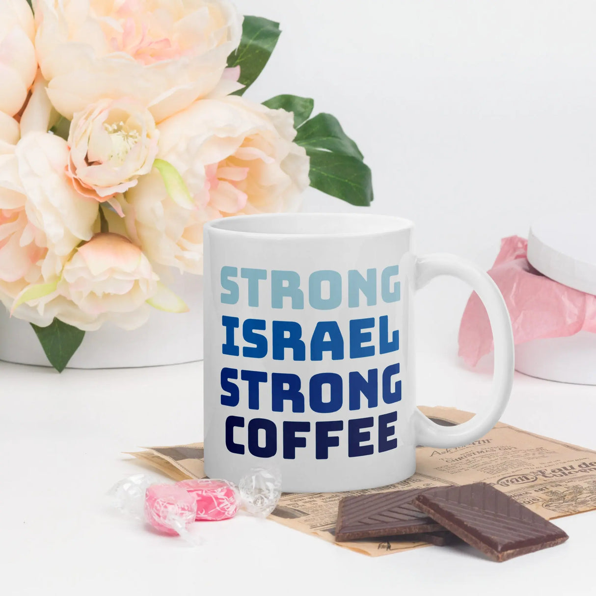 Strong Israel Strong Coffee Mug The Israel Store