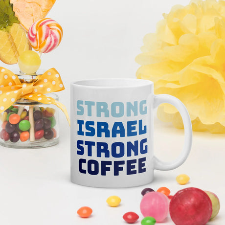 Strong Israel Strong Coffee Mug The Israel Store