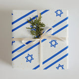 Israel-Inspired Gift Wrapping Paper (3 Pack) The Israel Store