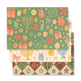 Holiday Star of David Wrapping Paper – 3-Pack for Hanukkah & Christmas The Israel Store