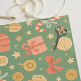 Holiday Star of David Wrapping Paper – 3-Pack for Hanukkah & Christmas The Israel Store